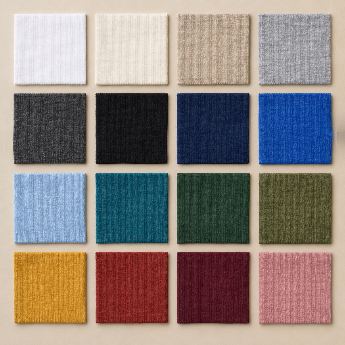 Minh họa dải màu Vải Cotton