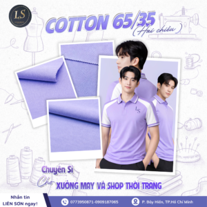 Cotton 65/35 (hai chiều)