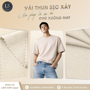 Vải thun sẹc xây - Giải pháp tối ưu cho chủ xưởng may